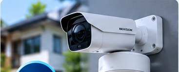 CCTV security camera installation