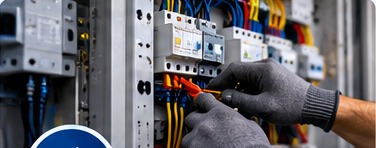 Professional electrical installation